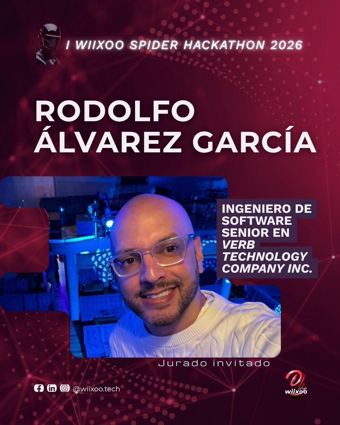 Rodolfo Álvarez García, Ingeniero de Software Senior en Verb Technology Company Inc